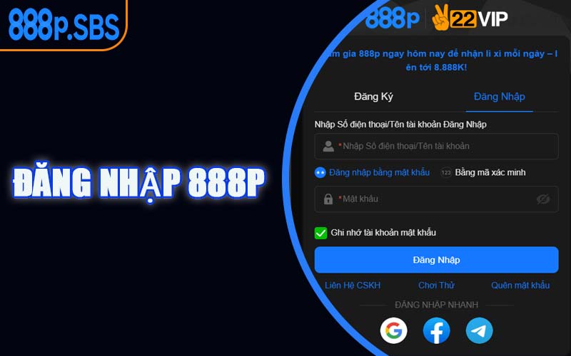 Đăng Nhập 888P